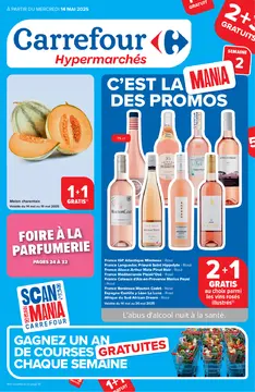 Carrefour couverture de brochure