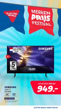 Electro World folder voorblad