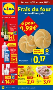 Lidl couverture de brochure