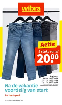 Wibra folder voorblad