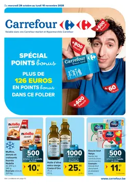 Carrefour Market couverture de brochure