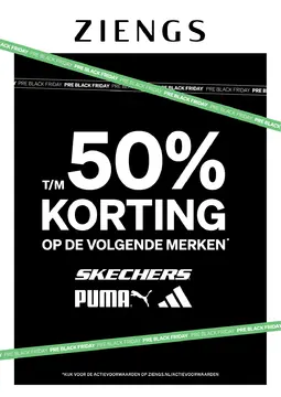 Ziengs Schoenen folder voorblad