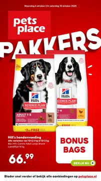 Pets Place folder voorblad