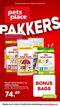 Pets Place folder voorblad