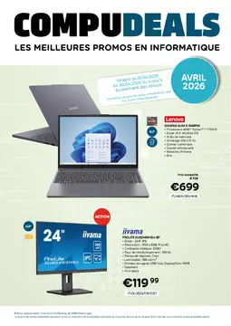 CompuDeals couverture de brochure