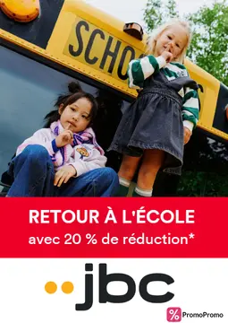 JBC couverture de brochure