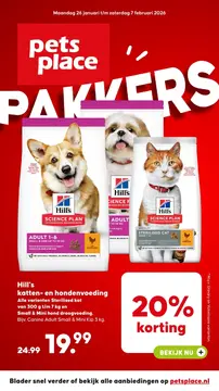 Pets place folder voorblad