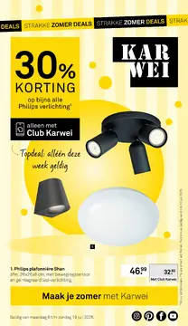 Karwei folder voorblad
