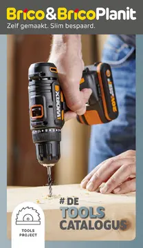 Brico powertools folder voorblad