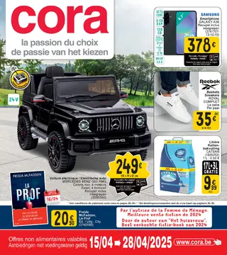 Cora couverture de brochure
