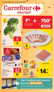 Carrefour Market  couverture de brochure
