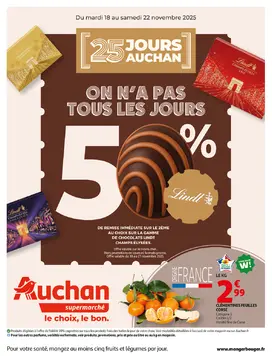 Auchan folder voorblad