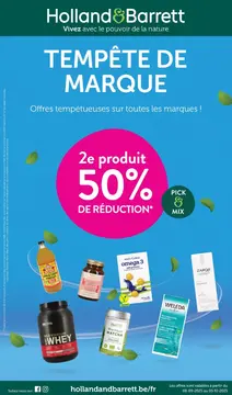 Holland & Barrett couverture de brochure