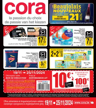 Cora couverture de brochure