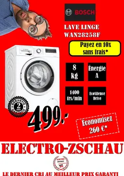 Electro Zschau couverture de brochure