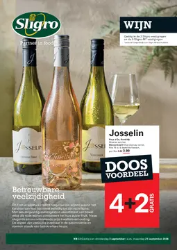 Sligro folder voorblad