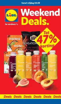 Lidl folder voorblad