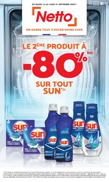 Netto couverture de brochure
