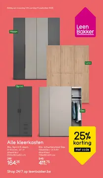 Leen Bakker folder voorblad