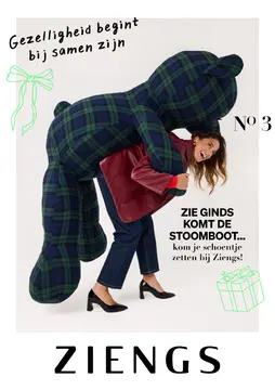 Ziengs Schoenen folder voorblad