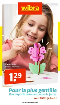 Wibra couverture de brochure