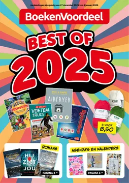 BoekenVoordeel folder voorblad