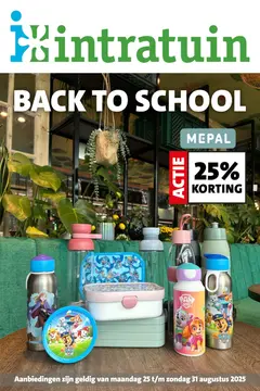 Intratuin folder voorblad