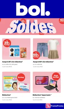 Bol.com couverture de brochure