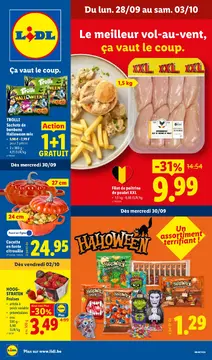 Lidl couverture de brochure