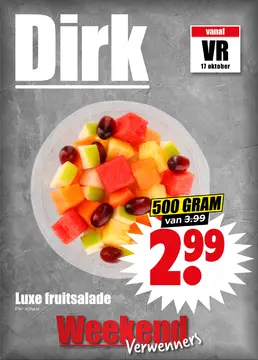 Dirk Weekendverwenners folder voorblad