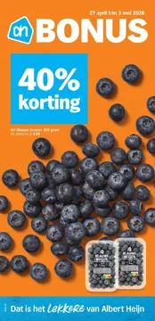 Albert Heijn folder voorblad