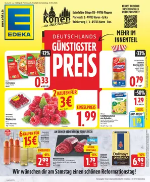 EDEKA DE folder voorblad