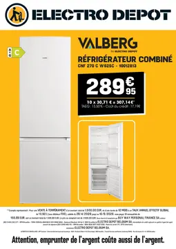 Electro Depot couverture de brochure