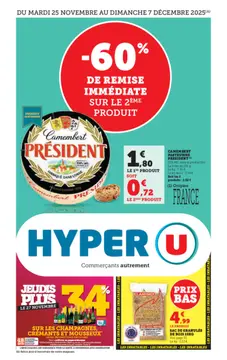 Hyper U couverture de brochure