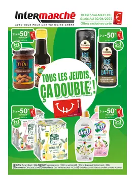 Intermarché couverture de brochure
