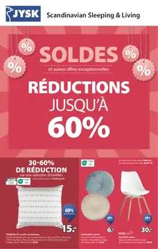 JYSK couverture de brochure