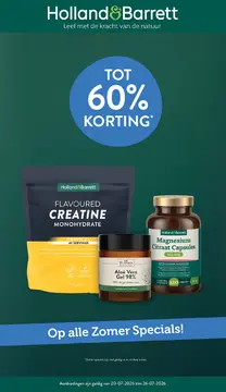 Holland & Barrett folder voorblad