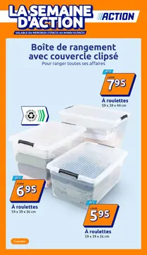 Action couverture de brochure