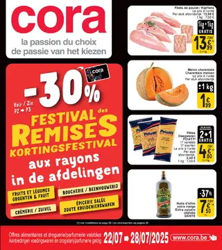 Cora couverture de brochure