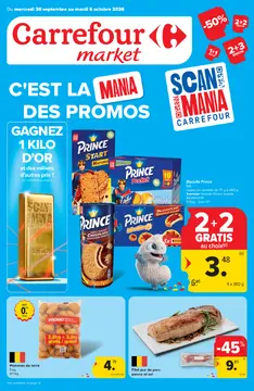 Carrefour Market  couverture de brochure