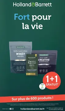 Holland & Barrett couverture de brochure