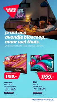 Electro World folder voorblad