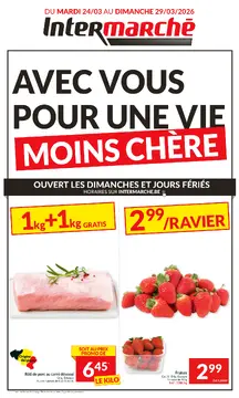 Intermarché couverture de brochure