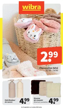 Wibra couverture de brochure