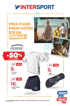 Intersport couverture de brochure