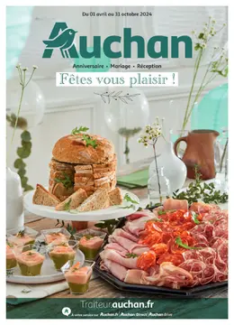 Auchan couverture de brochure