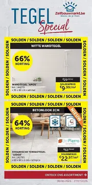 Zelfbouwmarkt folder voorblad