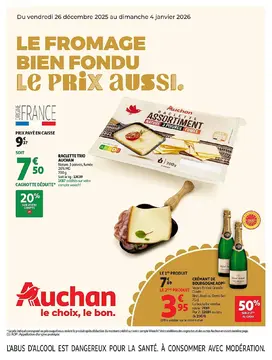 Auchan Roncq couverture de brochure