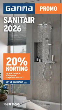 GAMMA Sanitair folder voorblad