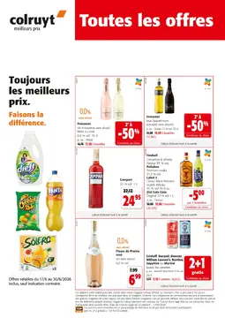 Colruyt couverture de brochure